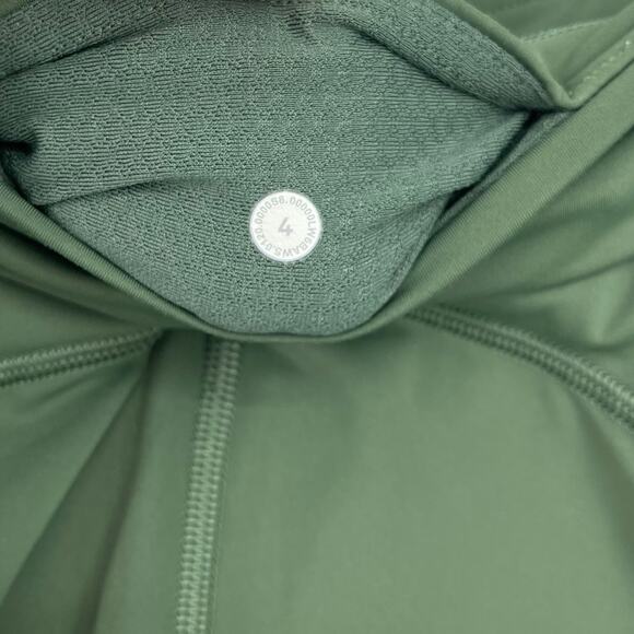 Lululemon Uncovered Strength High Rise Crop 23" Size 4 Algae Green - Picture 4 of 10